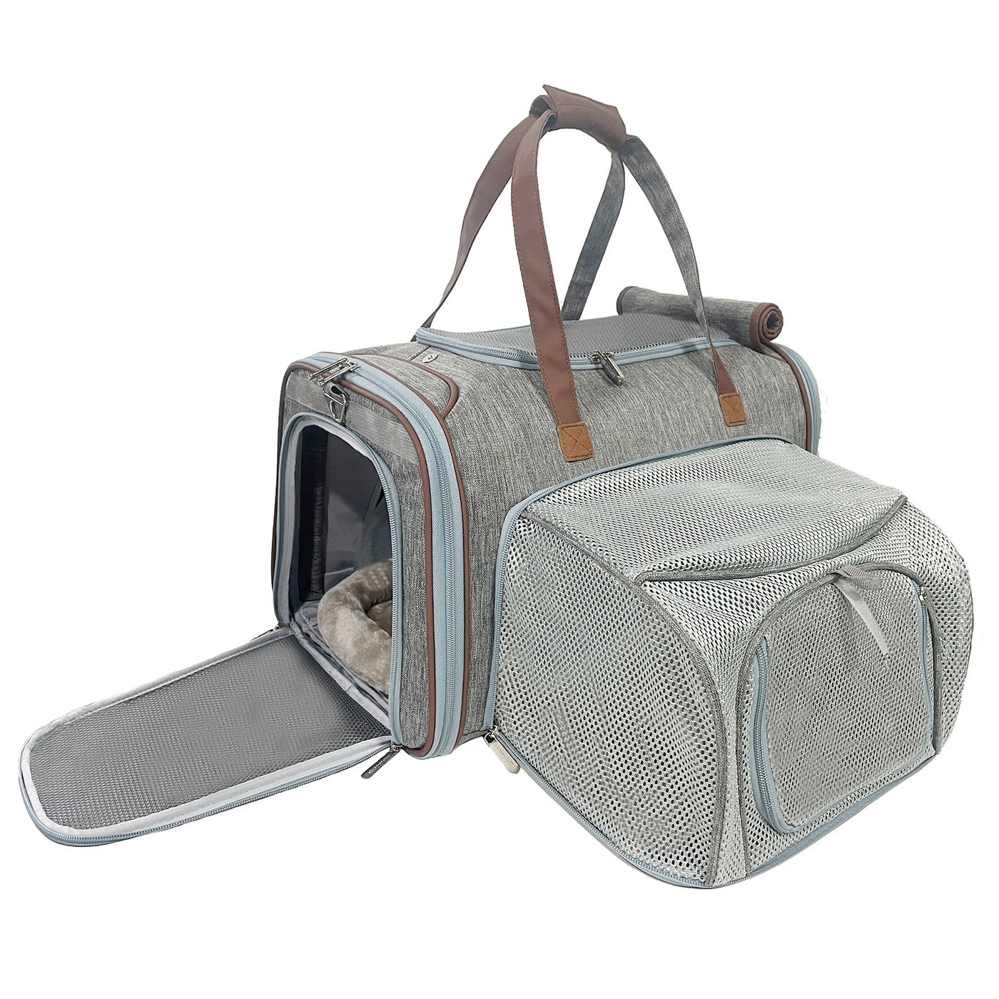 Mr. Peanut's Gold Series Standard Size Airline Compliant Expandable Pet Carrier V3.0
